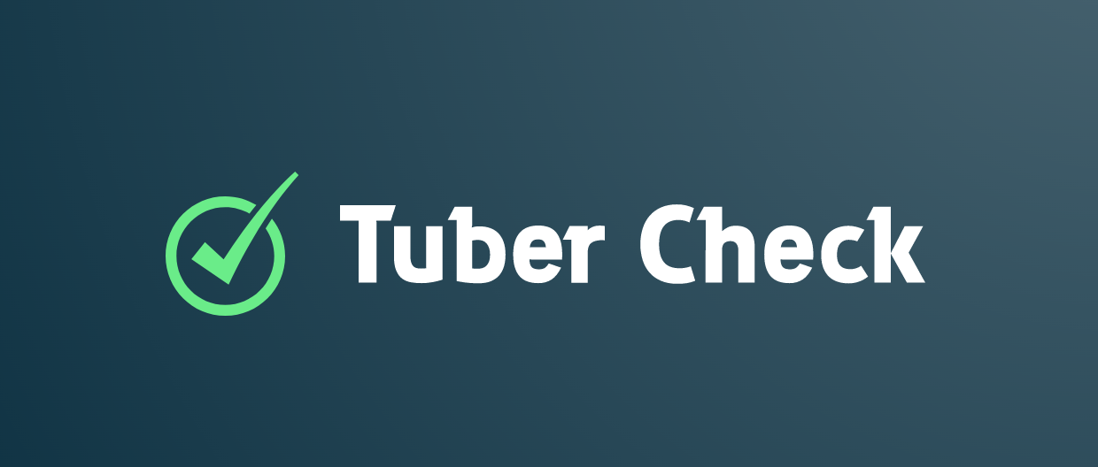 Tuber Check Banner